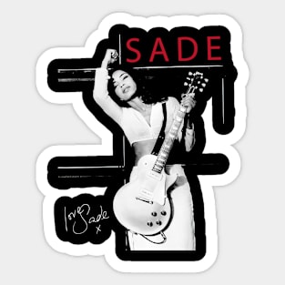 Sade Adu Vintage Sticker